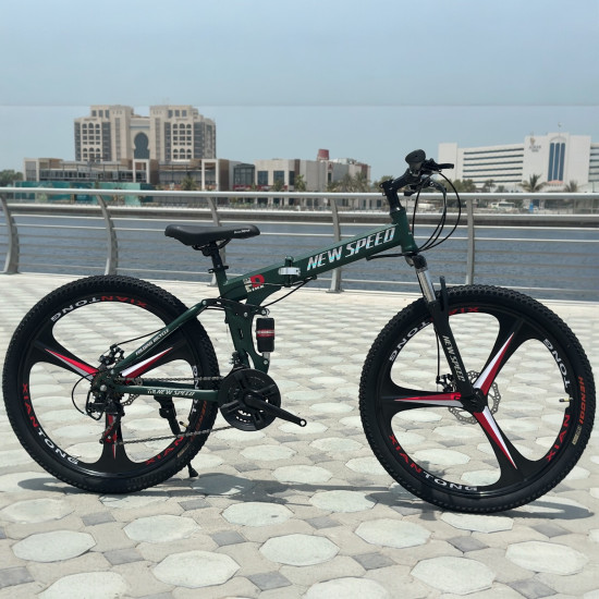 NEW SPEED ALLOY WHEELS  FOLDING BICYCLE