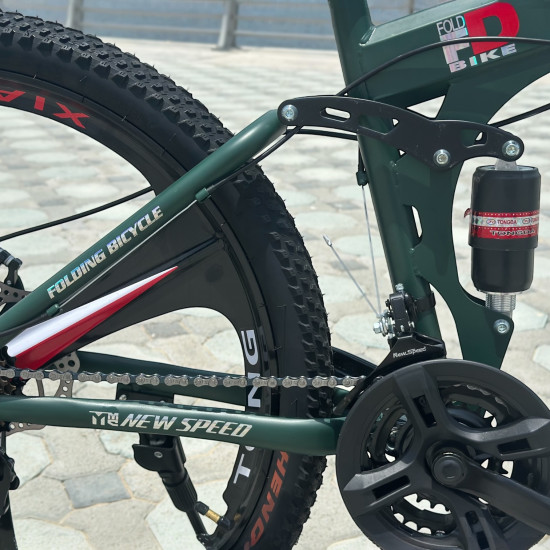 NEW SPEED ALLOY WHEELS  FOLDING BICYCLE