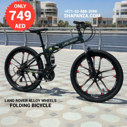 Land Rover  Alloy wheels folding bicycle 