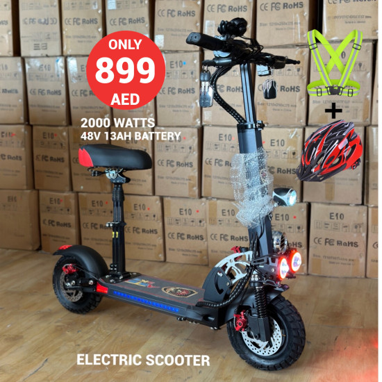 Electric Scooter E10-T13 Pro 2024