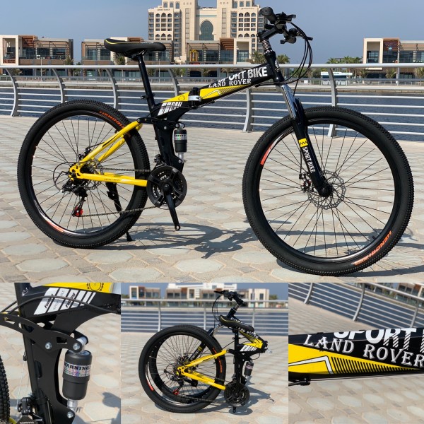  LAND ROVER Sport folding bicycle yellow